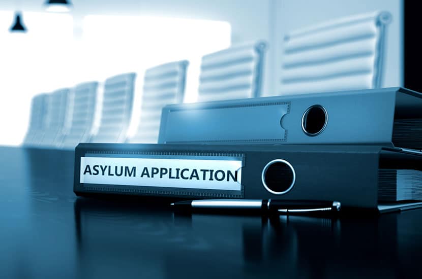 Asylum Application - Illustration